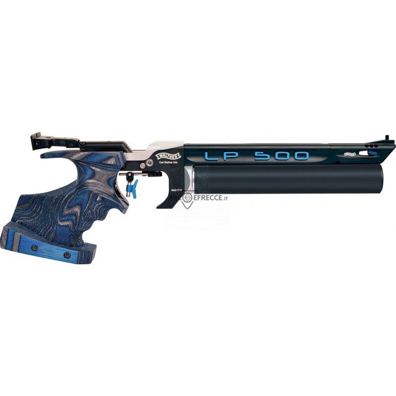 WALTHER PISTOLA PAC LP500 EXPERT BLU -7,5J CAL 4,5 C.N. 835