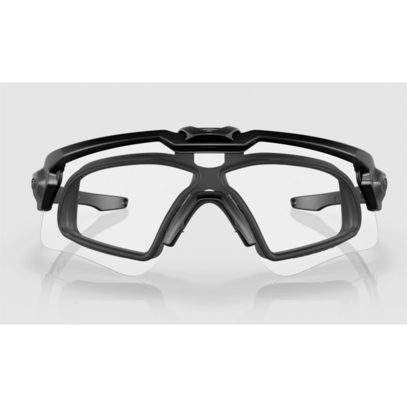 OAKLEY SI MILITARY BALLISTIC EN166 OCCHIALI M-FRAME ALPHA MATTE BLACK OPERATOR KIT SQUARE CASE