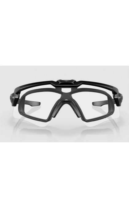 OAKLEY SI MILITARY BALLISTIC EN166 OCCHIALI M-FRAME ALPHA MATTE BLACK OPERATOR KIT SQUARE CASE