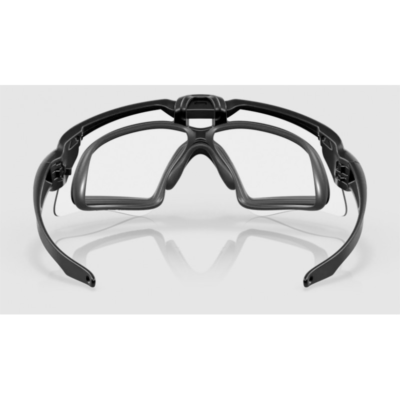 OAKLEY SI MILITARY BALLISTIC EN166 OCCHIALI M-FRAME ALPHA MATTE BLACK OPERATOR KIT SQUARE CASE
