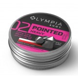 OLYMPIA DIABOLO POINTED HEAVY Cal. 4,5mm 0,610g *Conf. 500pz*