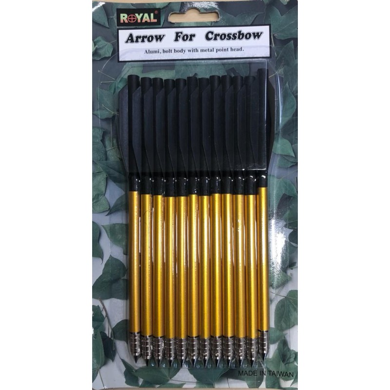 DARDI METALLO x PISTOLA BALESTRA (12pz)