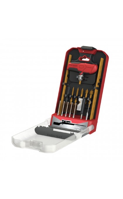 BIRCHWOOD KIT PULIZIA PER ARMA LUNGA/FUCILE *21 PEZZI*