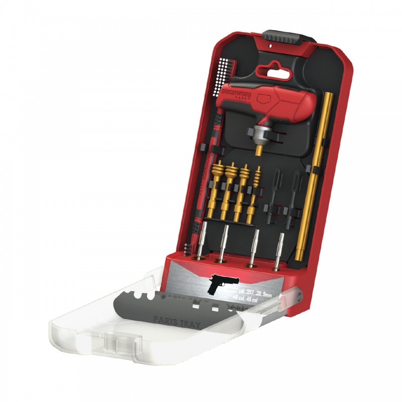 BIRCHWOOD KIT PULIZIA PER ARMA CORTA *16 PEZZI*