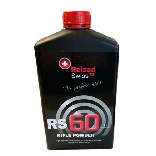 RELOAD SWISS - RS POLVERE RS60 *Conf. da 1 Kg*