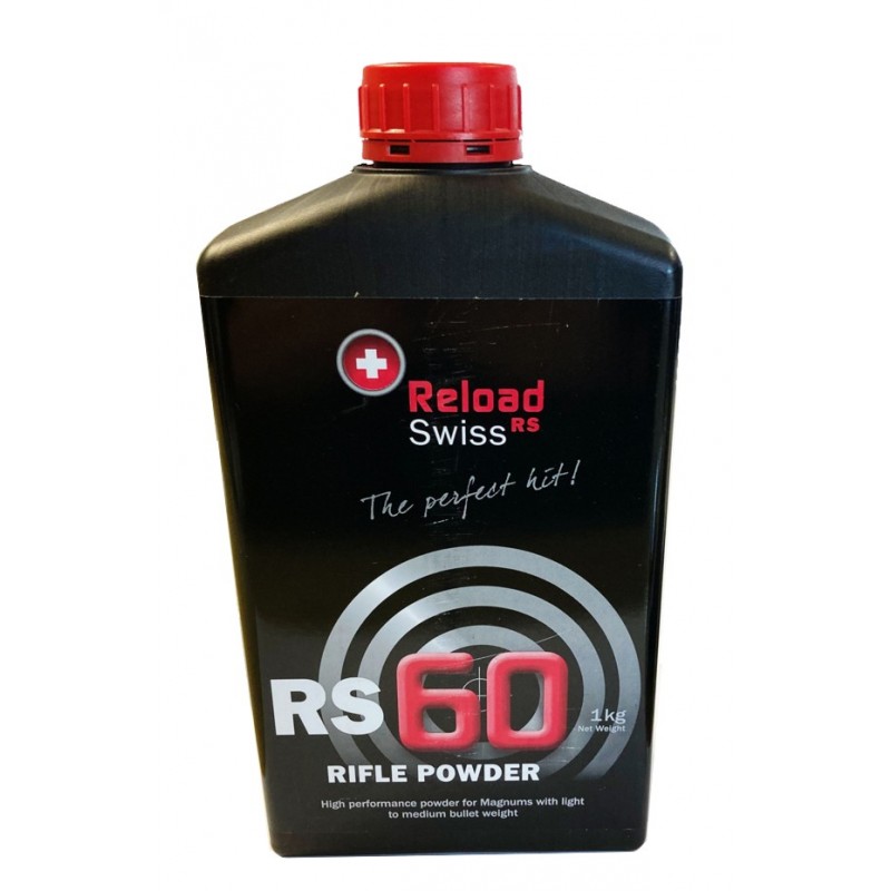RELOAD SWISS - RS POLVERE RS60 *Conf. da 1 Kg*