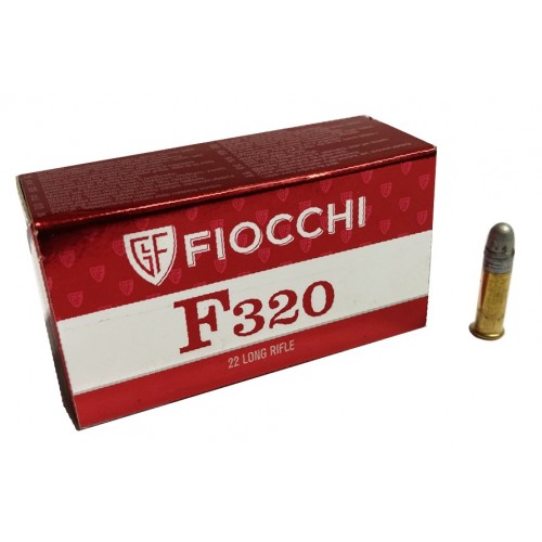 FIOCCHI CARTUCCE CAL. 22 LR F320 40grs *Conf. da 50pz*
