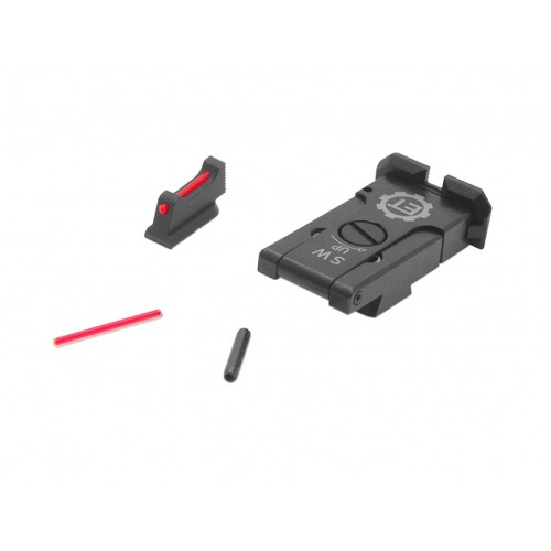 EEMANN TECH SET TACCA MIRA REGOLABILE E MIRINO PER CZ SHADOW (@)