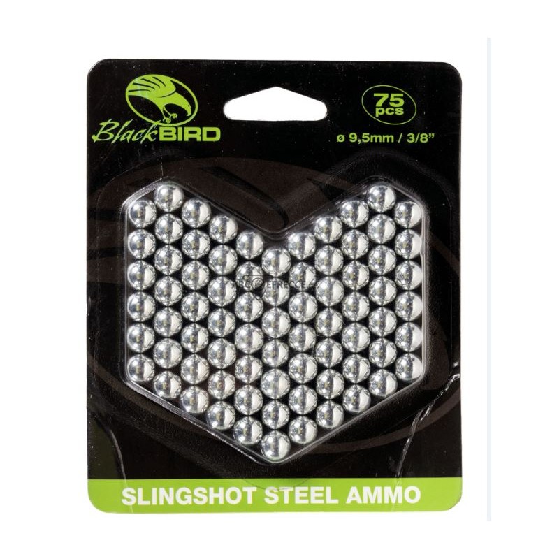 BLACKBIRD SFERE PER FIONDA (75 pz.)