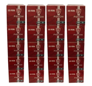 FIOCCHI CARTUCCE CAL. 223 REM FMJ 55grs *Conf. da 50pz*