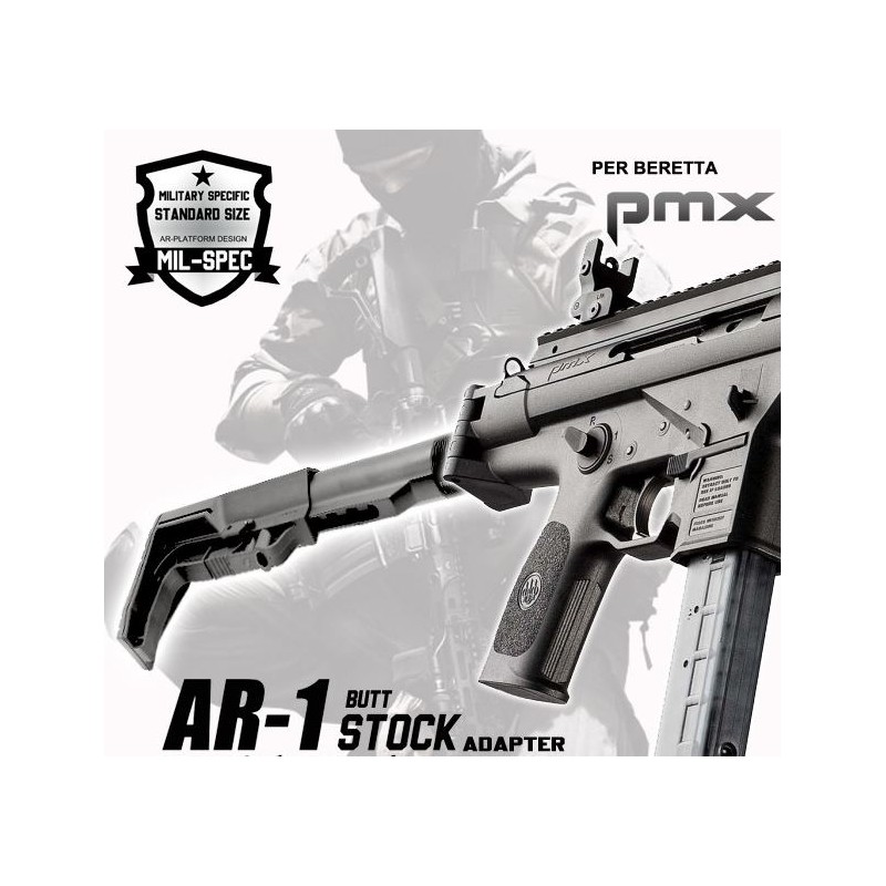 TR1 UPGRADE ADATTATORE CALCIO AR-1 CON CALCIOLO SPECIAL UNIT PER BERETTA PMX