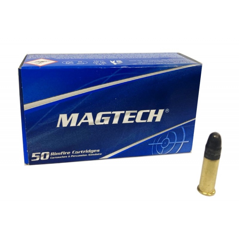 MAGTECH CARTUCCE CAL 22LR 40grs LRN STANDARD VELOCITY *Conf. da 50pz*