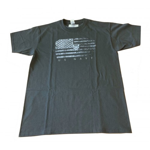 DEATH HOUSE T-SHIRT US NAVY ANTRACITE