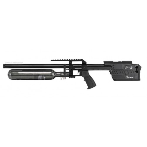 RTI ARMS CARABINA P-3 PROPHET PCP -7,5j CAL 4,5 con BOMBOLA CARBONIO