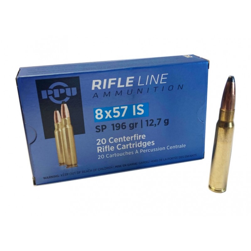 PPU PARTIZAN CARTUCCE CAL. 8x57 IS SP 196grs *Conf. da 20pz*
