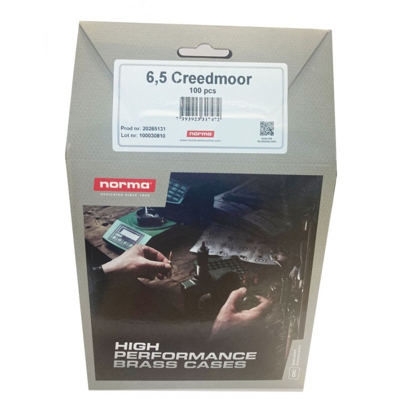 NORMA BOSSOLI CAL. 6,5 CREEDMOOR *Conf. da 100pz*