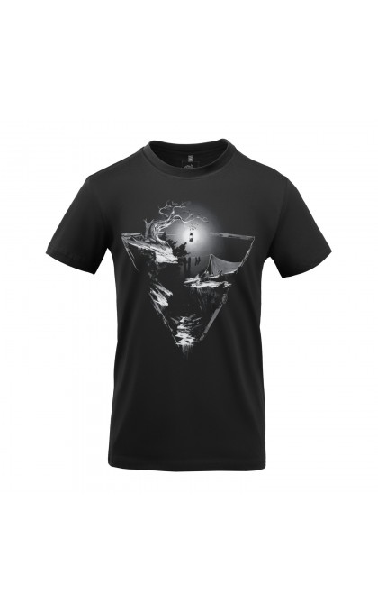 HELIKON TEX T-SHIRT NIGHT VALLEY BLACK
