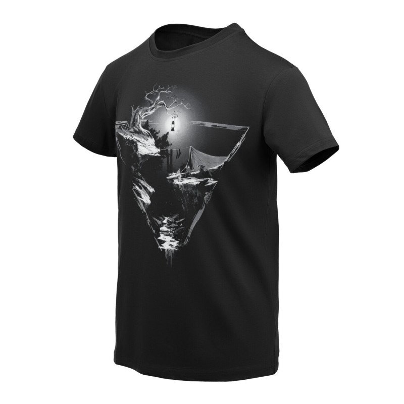 HELIKON TEX T-SHIRT NIGHT VALLEY BLACK