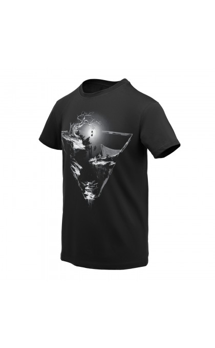 HELIKON TEX T-SHIRT NIGHT VALLEY BLACK