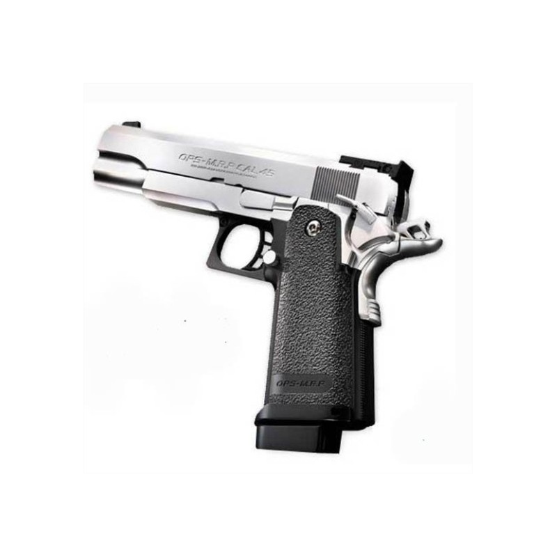 MARUI PISTOLA SOFTAIR GAS 5.1 HI-CAPA GBB CHROME STAINLESS