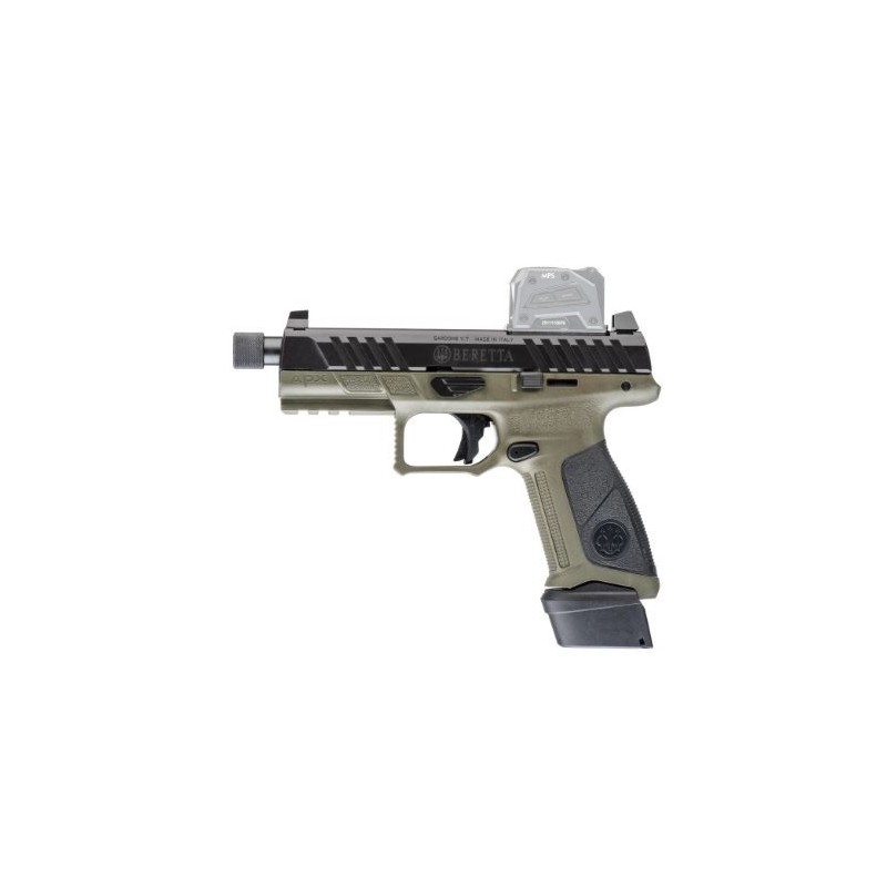 BERETTA PISTOLA APX A1 FS TACTICAL CAL 9x19 NERA/OLIVE