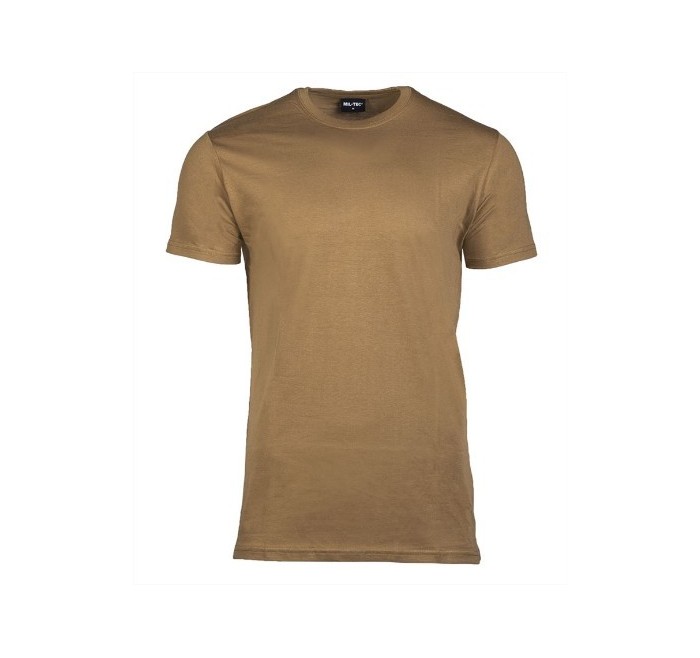 USA T-SHIRT MANICA CORTA COYOTE TAN