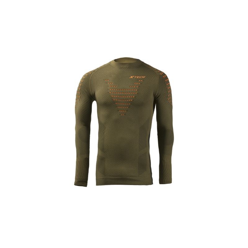 XTECH MAGLIA TECNICA TACTICAL VERDE