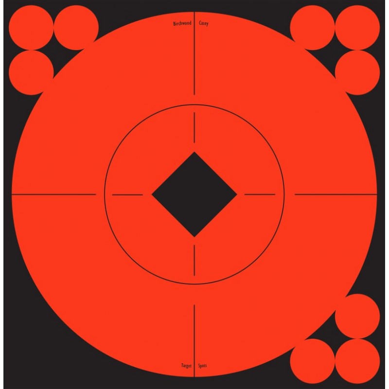 BIRCHWOOD BERSAGLIO TARGET 10 SPOT 6" *Conf. 10pz* + 120 BOLLINI COPRIFORO