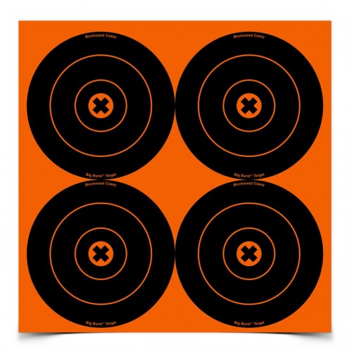 BIRCHWOOD BERSAGLIO TARGET 4 SPOT 6" BULL'S EYE  *Conf. 3pz*
