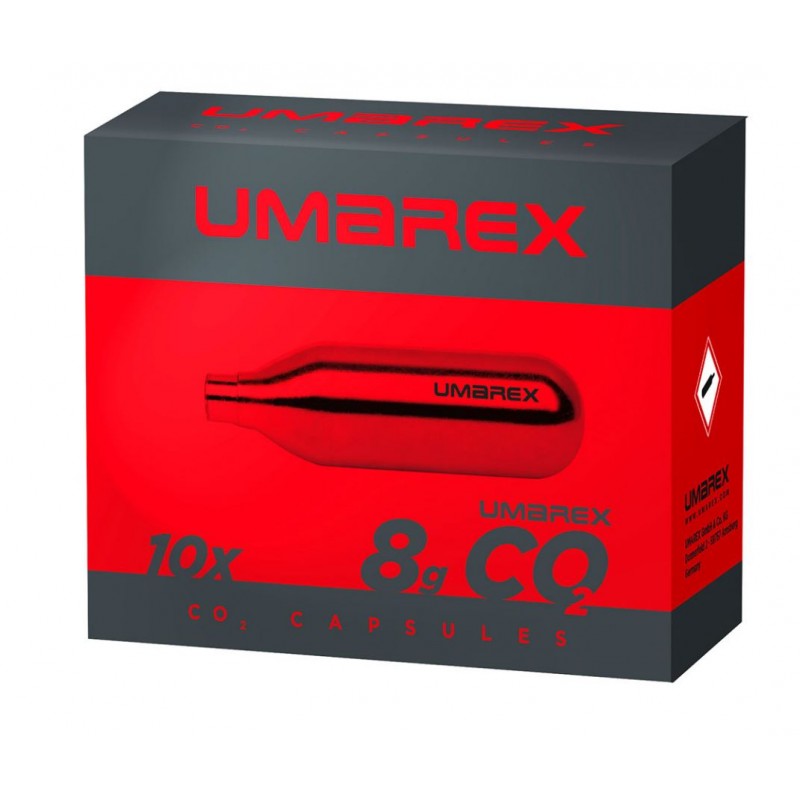 UMAREX SHELL BOMBOLETTE CO2 8G CONFEZIONE 10PZ.