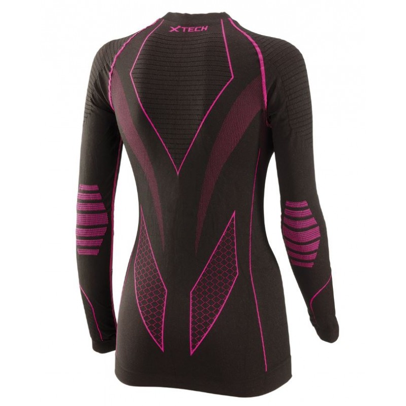 XTECH MAGLIA TECNICA DOLOMITI DONNA NERA