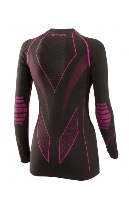 XTECH MAGLIA TECNICA DOLOMITI DONNA NERA
