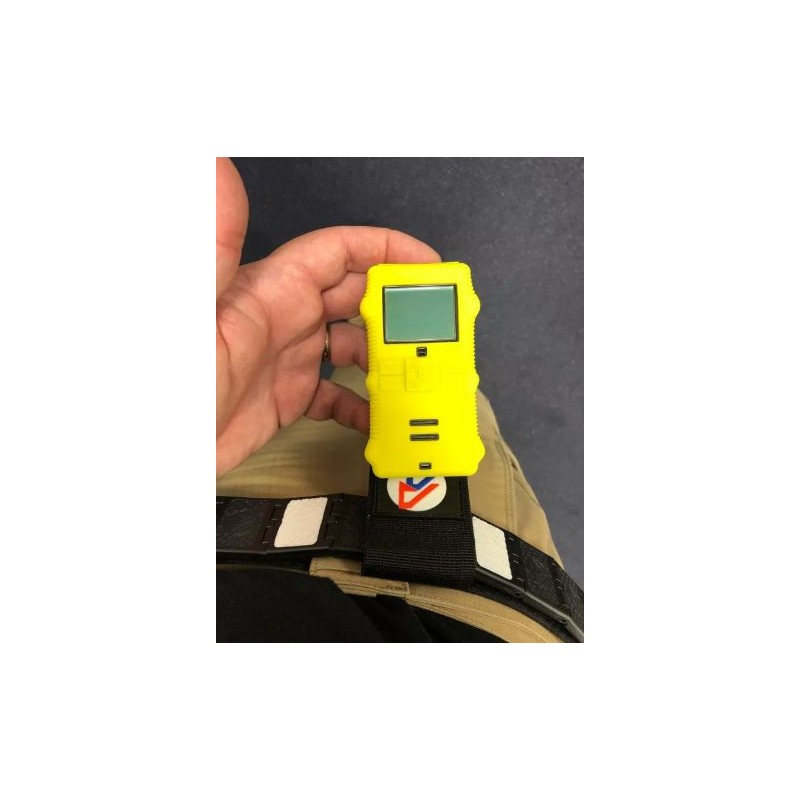 DOUBLE ALPHA DAA ATTACCO A CINTURA CON VELCRO PER -CED TIMER MOD 7000