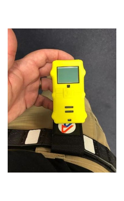 DOUBLE ALPHA DAA ATTACCO A CINTURA CON VELCRO PER -CED TIMER MOD 7000