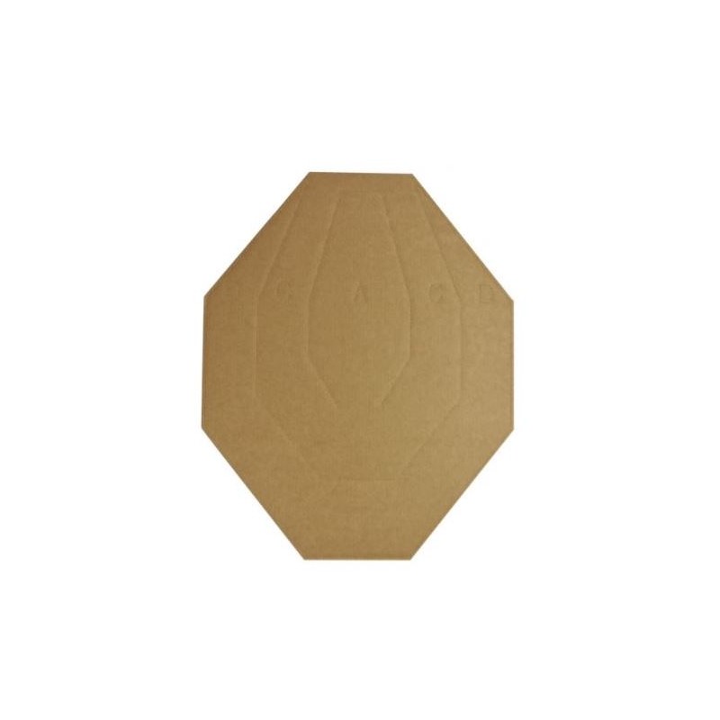 VILSA SAGOMA PER TIRO DINAMICO IN CARTONE IPSC MINI *confezione 50 sagome*