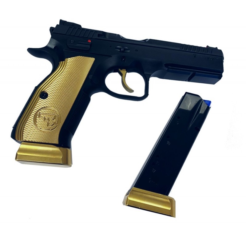CZ PISTOLA SEMIAUTO MOD. SHADOW 2 GOLDDIGGER CAL 9 LUGER 9X19 +2C