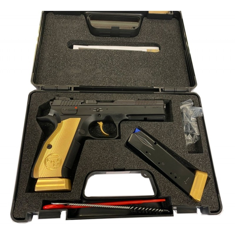 CZ PISTOLA SEMIAUTO MOD. SHADOW 2 GOLDDIGGER CAL 9 LUGER 9X19 +2C