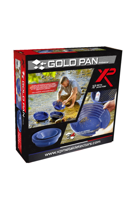 XP METAL DETECTORS KIT GOLD PAN PREMIUM PER RICERCA ORO