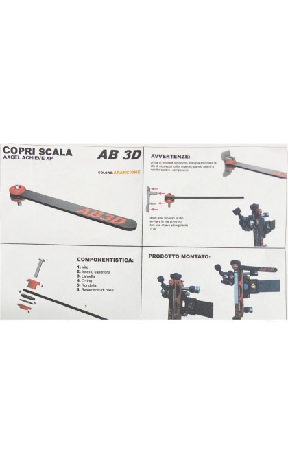 AB3D COPRI SCALA MIRINO AXCEL ACHIEVE XP