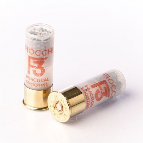 FIOCCHI CARTUCCE F3 PRACTICAL SHOOTING CAL. 12 28g 6/0 *Conf. da 25pz*