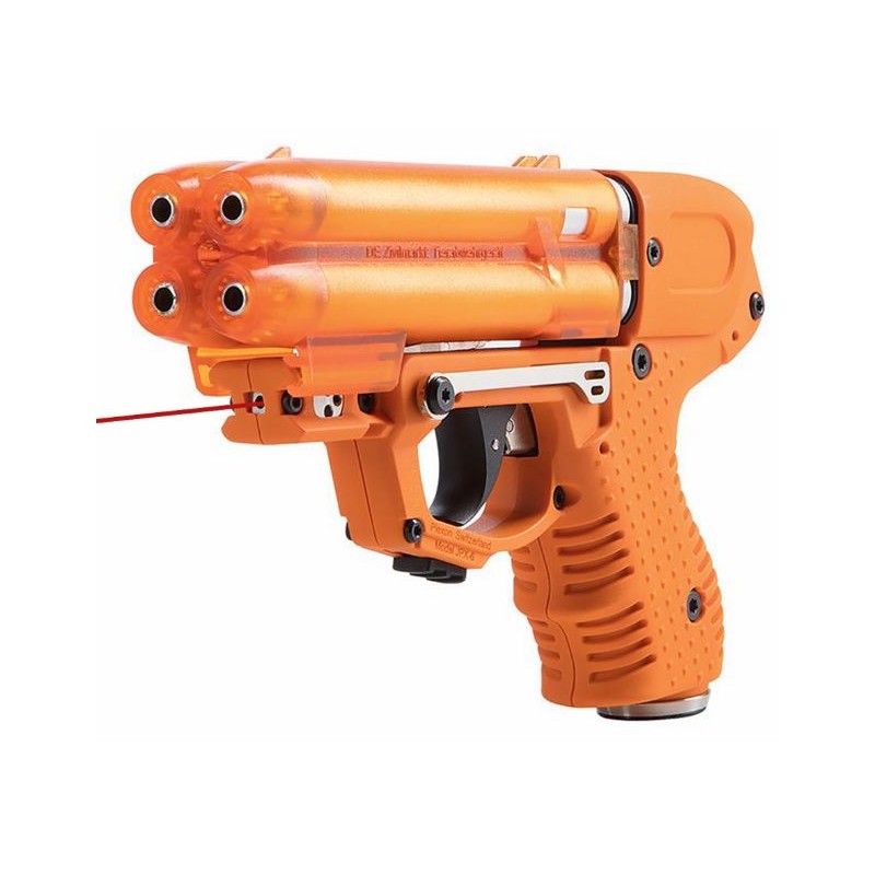 PIEXON PISTOLA AUTODIFESA CON SPRAY AL PEPERONCINO JPX6 con LASER