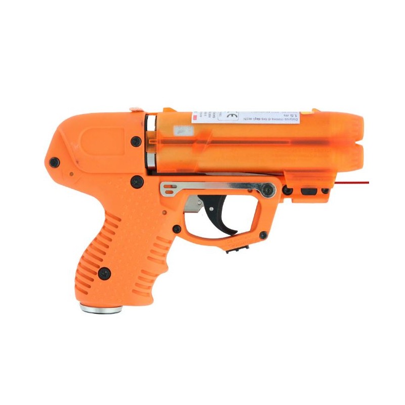 PIEXON PISTOLA AUTODIFESA CON SPRAY AL PEPERONCINO JPX6 con LASER