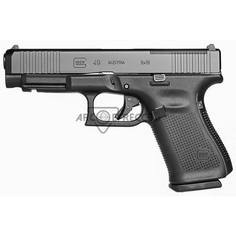 GLOCK PISTOLA MOD 49 MOS FS CAL 9x19 +1C