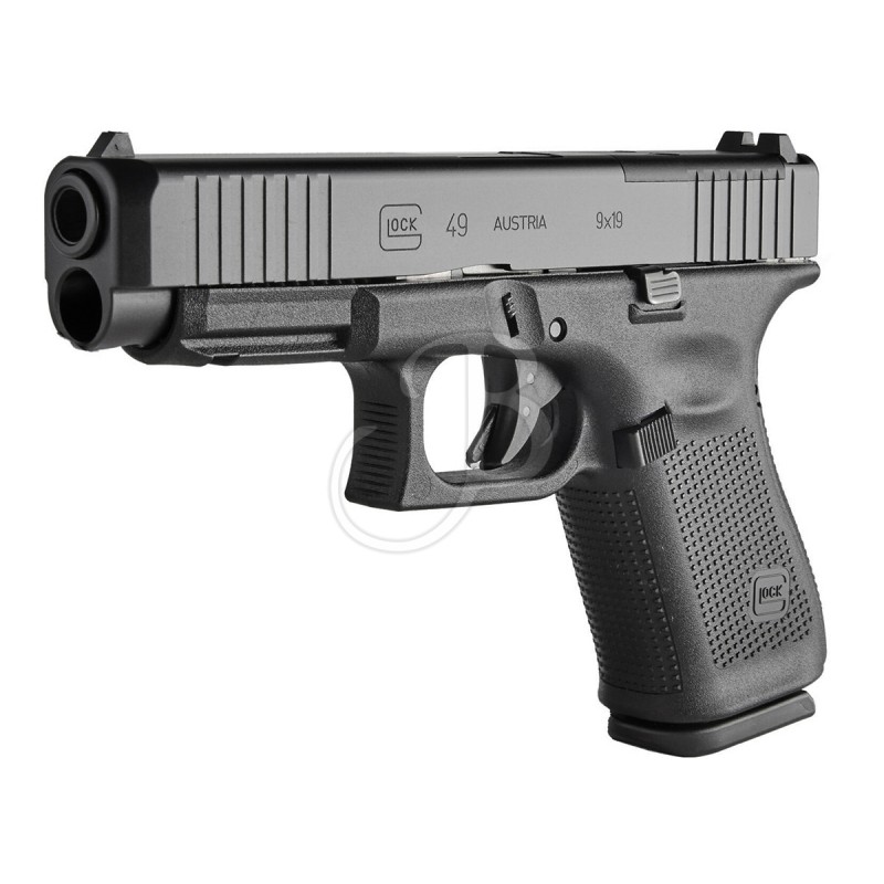 GLOCK PISTOLA MOD 49 MOS FS CAL 9x19 +1C