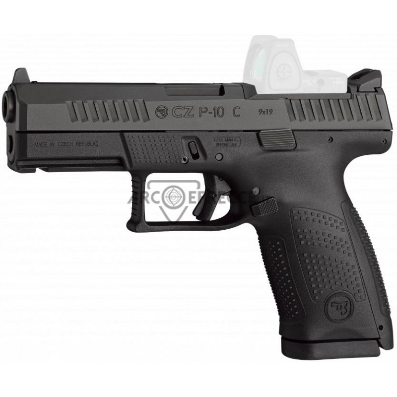 CZ PISTOLA SEMIAUTO MOD. P-10C OR CAL. 9x19 +1C