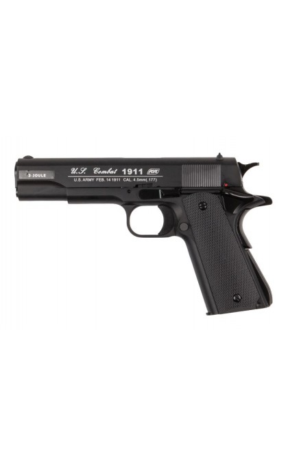 ASG PISTOLA US COMBAT 1911 CO2 -7,5J CAL 4,5 C.N.00317bnp
