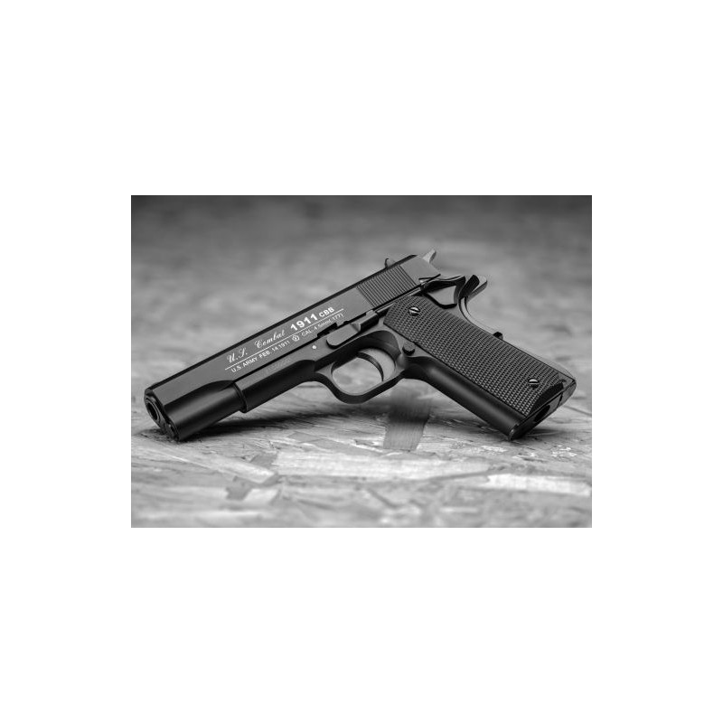 ASG PISTOLA US COMBAT 1911 CO2 -7,5J CAL 4,5 C.N.00317bnp
