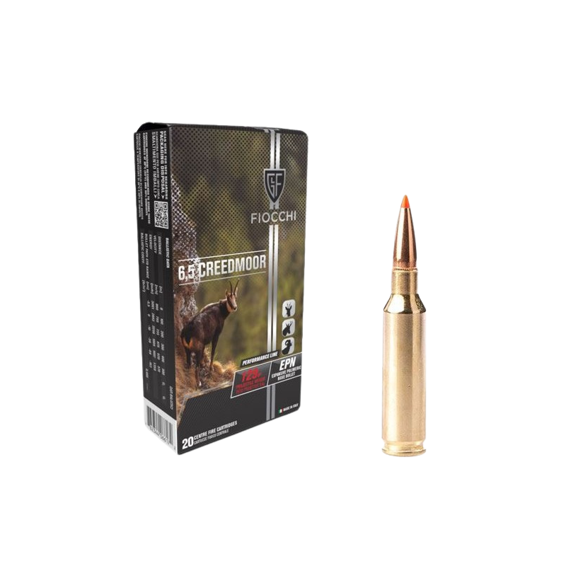 FIOCCHI CARTUCCE CAL. 6,5 CREED EPN 129grs *Conf. da 20pz*