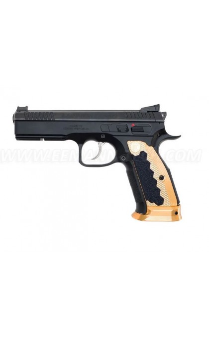 EEMANN TECH MINIGONNA/MAGWELL IN OTTONE PER CZ SHADOW 2