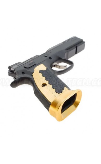 EEMANN TECH MINIGONNA/MAGWELL IN OTTONE PER CZ SHADOW 2